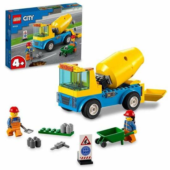 Εικόνα της Playset Lego City Cement Mixer Truck 60325 (85 pcs)