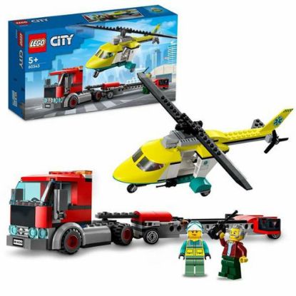 Εικόνα της Playset Lego City Rescue Helicopter Transport 60343 (215 pcs)