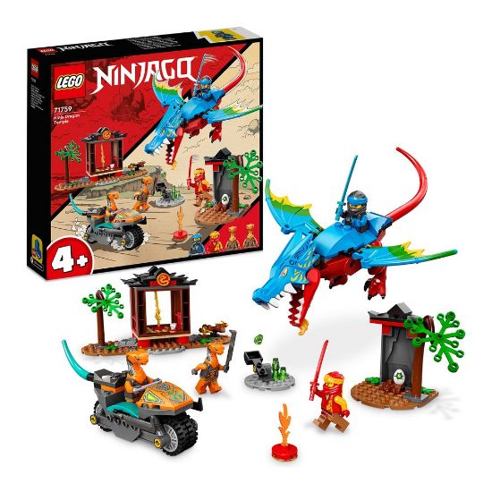 Εικόνα της Playset Lego Ninjago Ninja Dragon Temple 161 Τεμάχια 71759