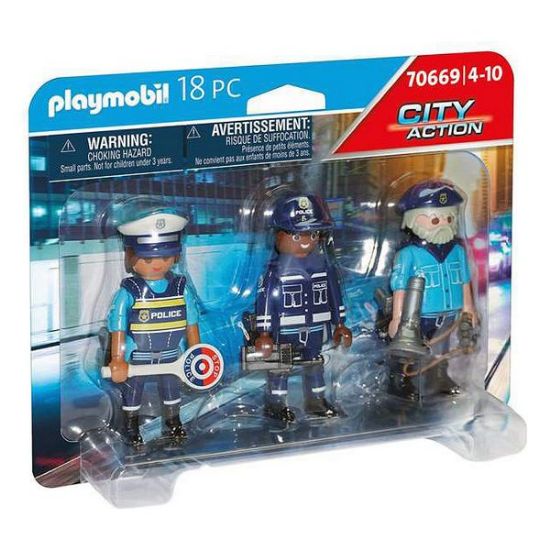 Εικόνα της Playset  City Action Police Figures Set Playmobil 70669 (18 pcs)