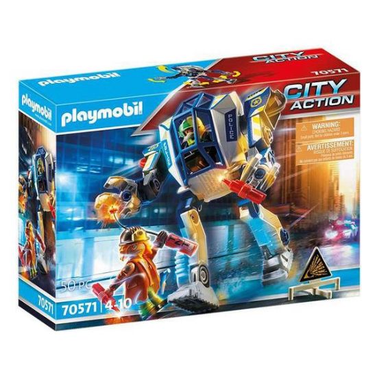 Εικόνα της Playset City Action Police Robot: Operation Special Playmobil 70571 (50 pcs)