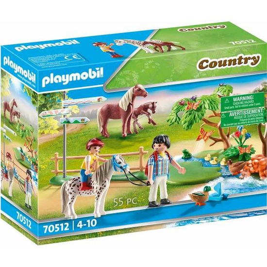 Εικόνα της Playset Playmobil Country Πόνι Κήπος 70512 (55 pcs)