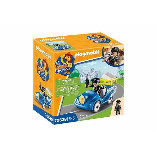 Εικόνα της Playset Playmobil Duck on Call 70829 Mini Αστυνομικό Αυτοκίνητο  (20 pcs)