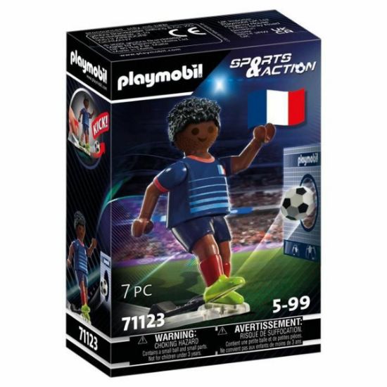 Εικόνα της Playset Playmobil 71123 Ποδοσφαιριστής Γαλλία