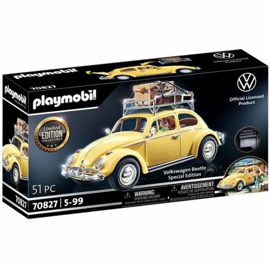 Εικόνα της Playset Playmobil 70827 Volkswagen Beetle Κίτρινο