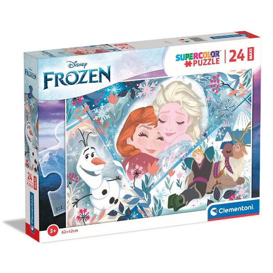 Εικόνα της Clementoni Παιδικό Παζλ Maxi Super Color Frozen 2 24 τμχ