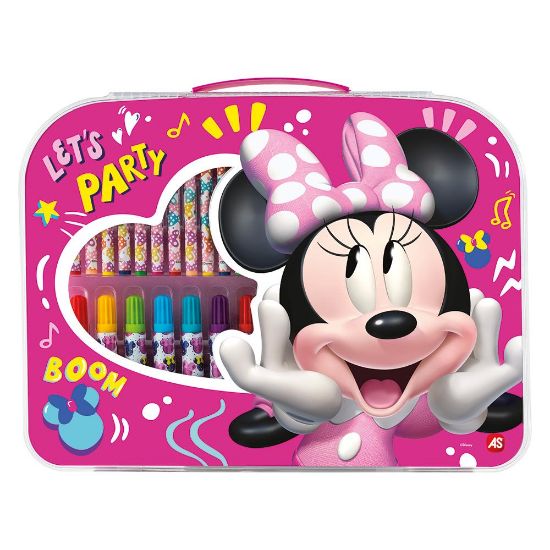Εικόνα της AS Art Case Σετ Ζωγραφικής Disney Minnie Για 3+ Χρονών