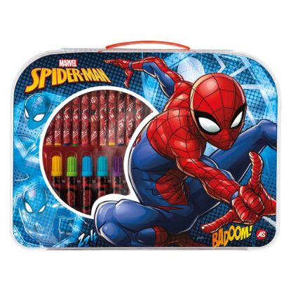 Εικόνα της AS Art Case Σετ Ζωγραφικής Marvel Spiderman Για 3+ Χρονών